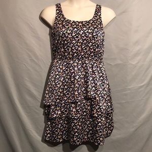 The limited silky soft layered floral dress size 8